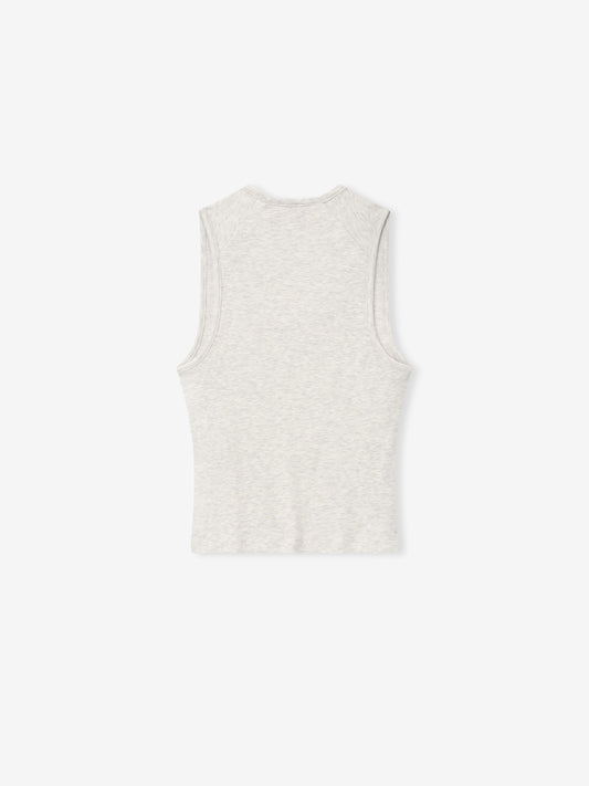 Womens Rib Fitted Tank