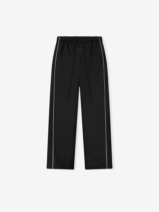 Womens Suede Fleece Signature Relaxed Pant