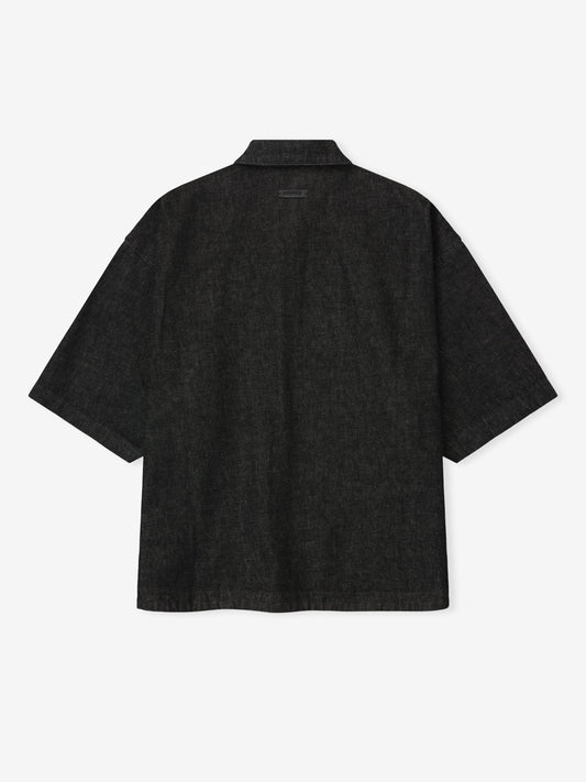 Denim Full Zip Work Shirt