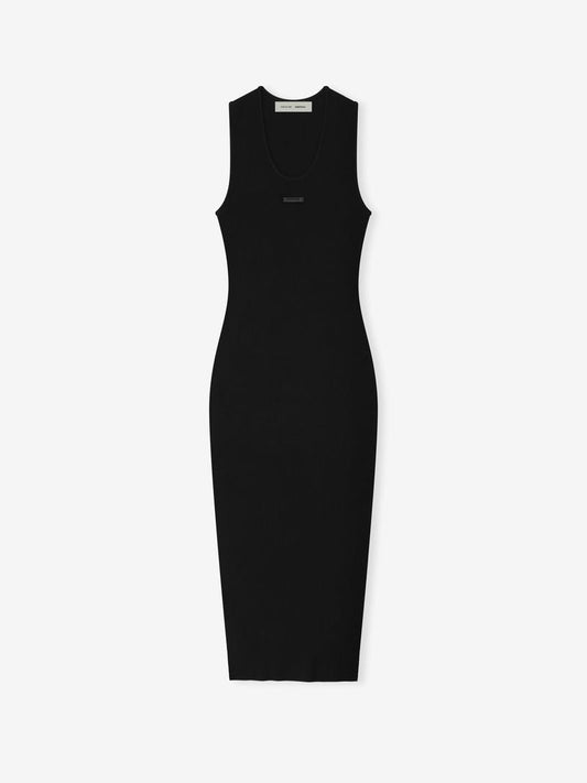 Womens Rib Tank Dress
