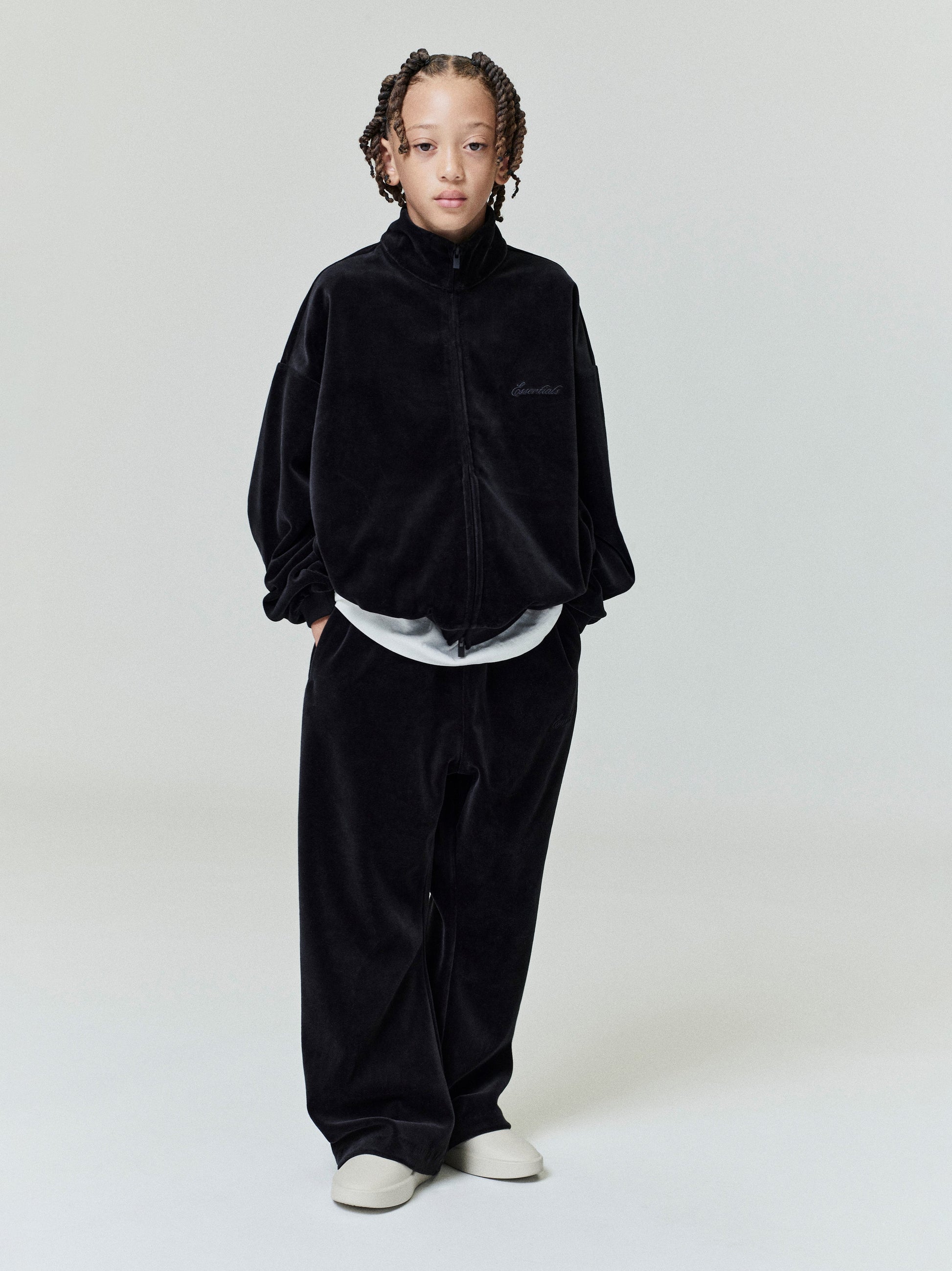 Kids Velour Flare Sweatpant