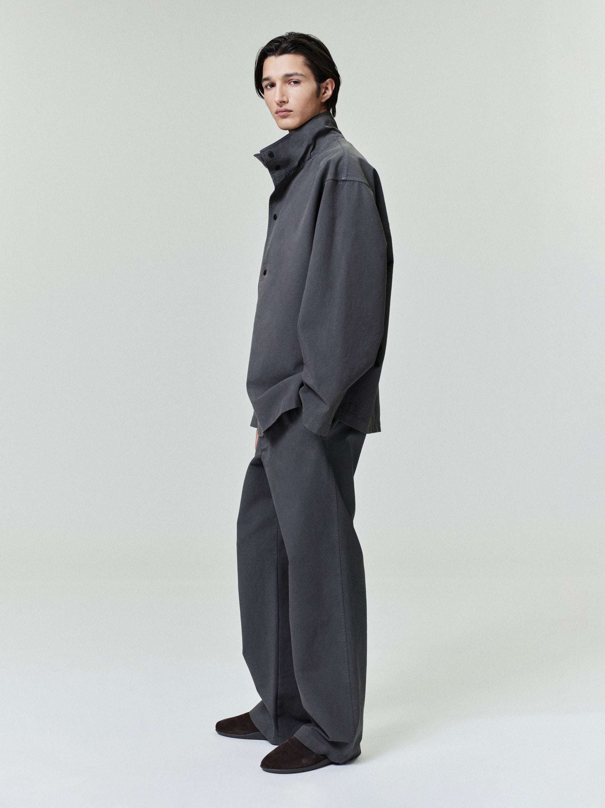 Garment Dyed Cotton Sport Jacket