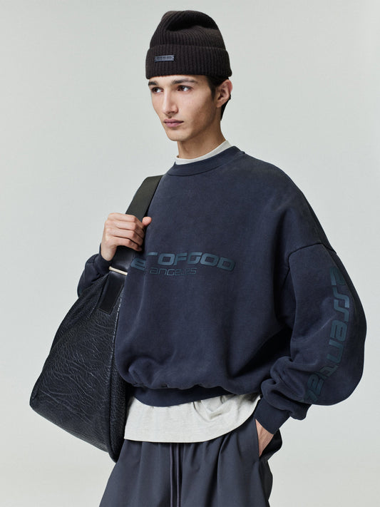 Los Angeles Heavy Fleece Cropped Sweatshirt
