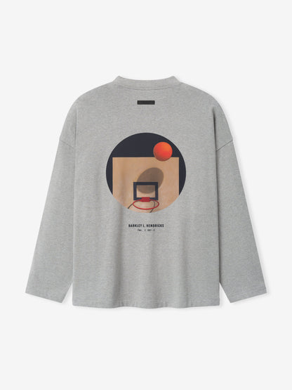 NBA X Barkley Hendricks Long Sleeve V-Neck Tee