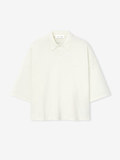 Pique Signature 90s Cropped Polo
