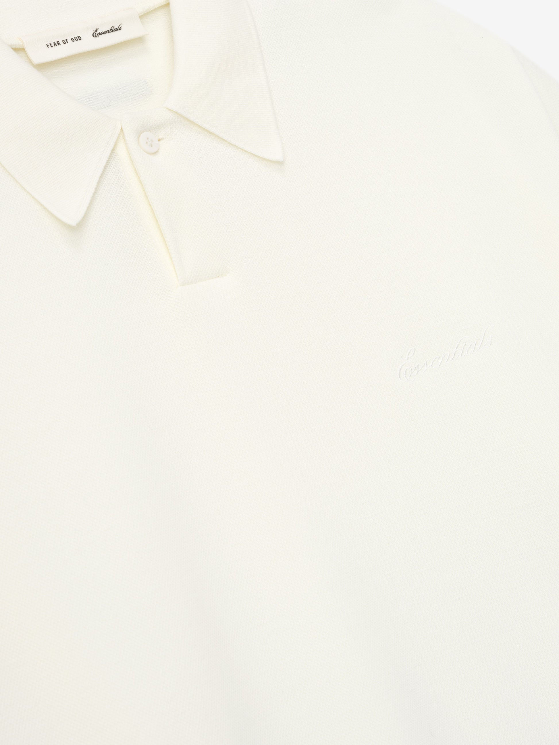 Pique Signature 90s Cropped Polo
