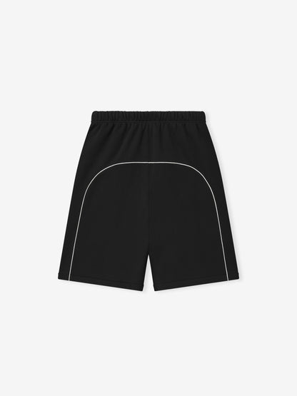 Suede Fleece Signature Relaxed Sweatshort