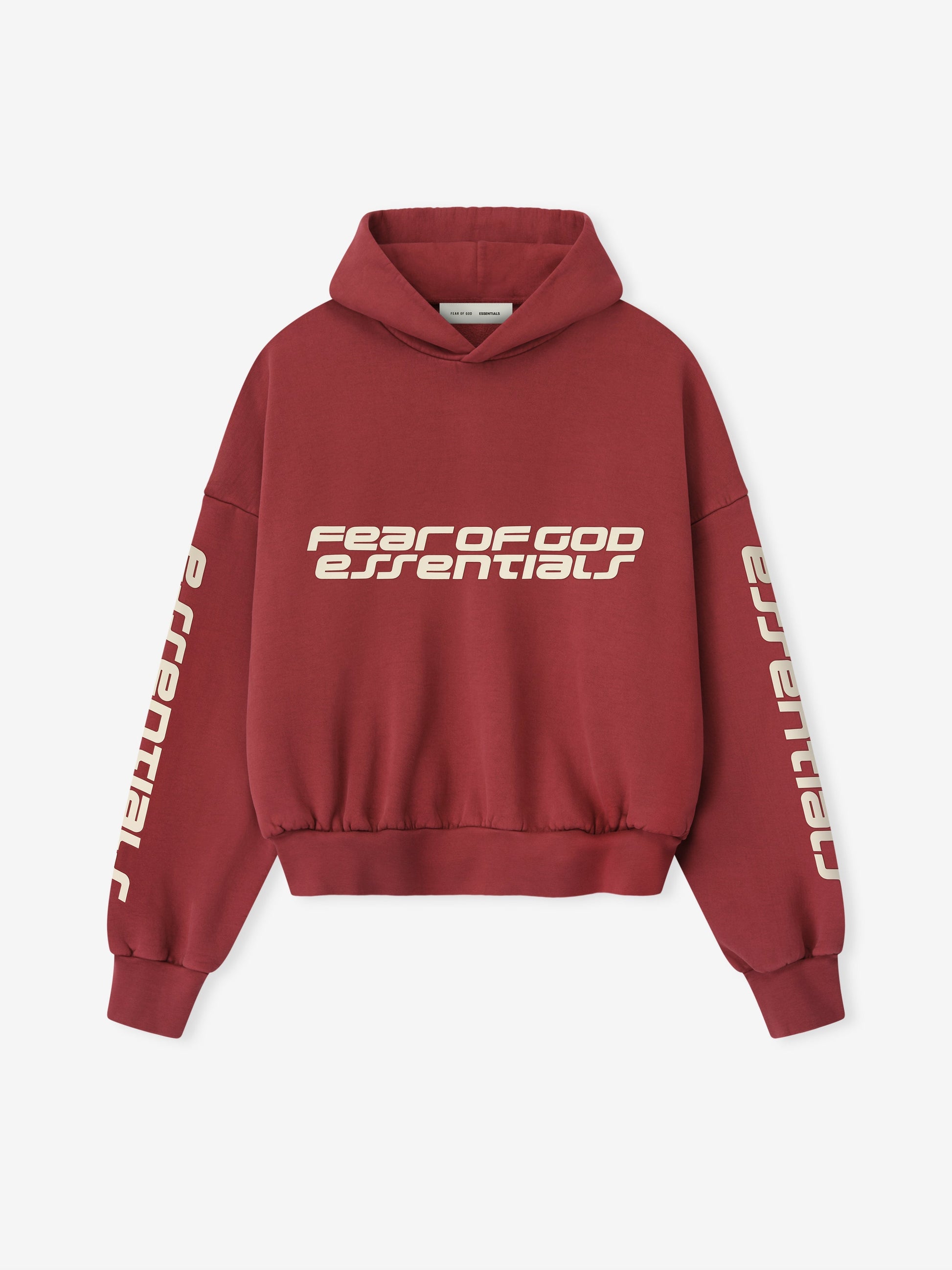 Cropped Relaxed Hoodie