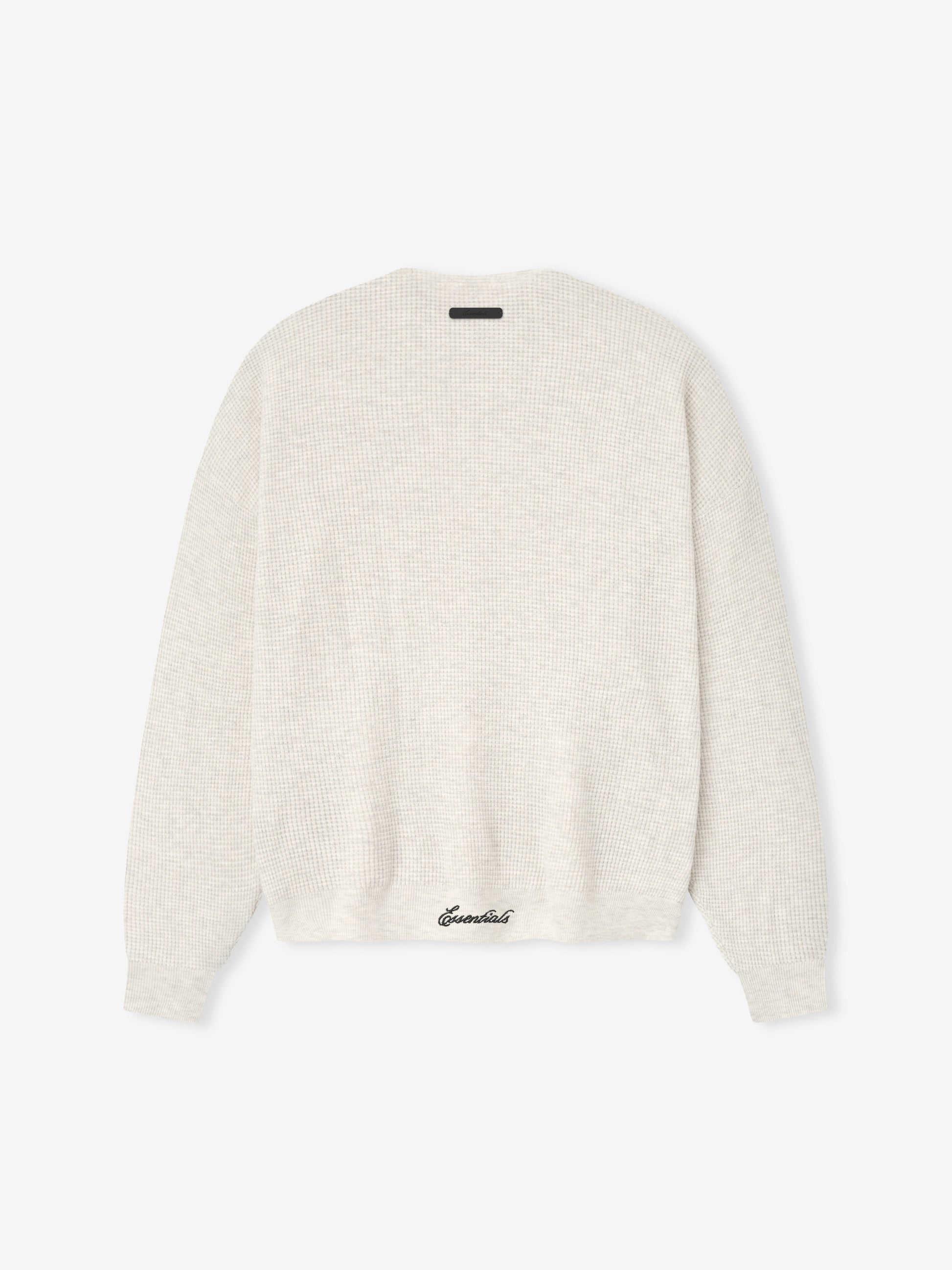Signature Waffle 90s Crewneck Sweater