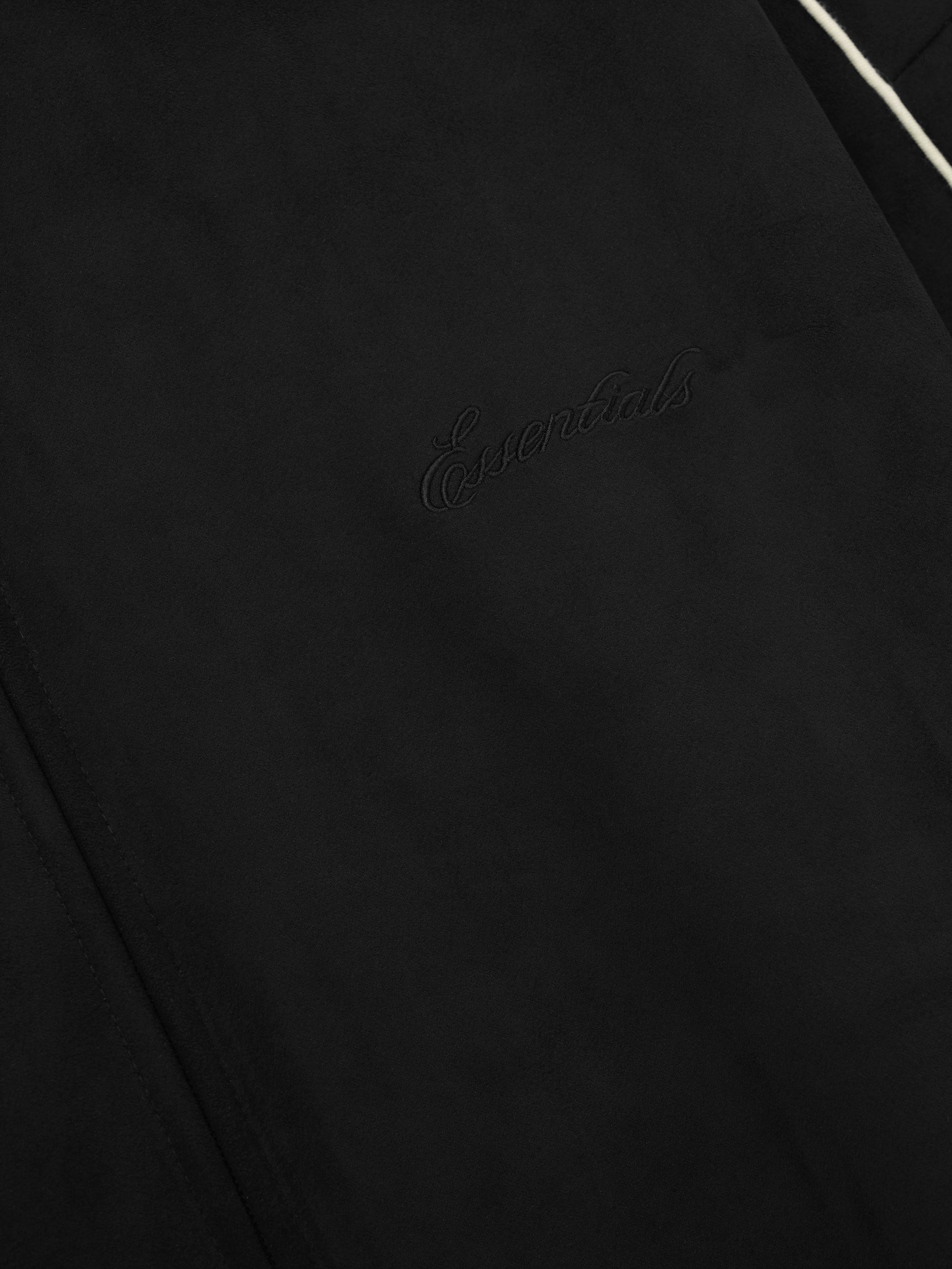 Suede Fleece Signature Modern Track Jacket