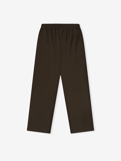Satin Fleece Lounge Sweatpant