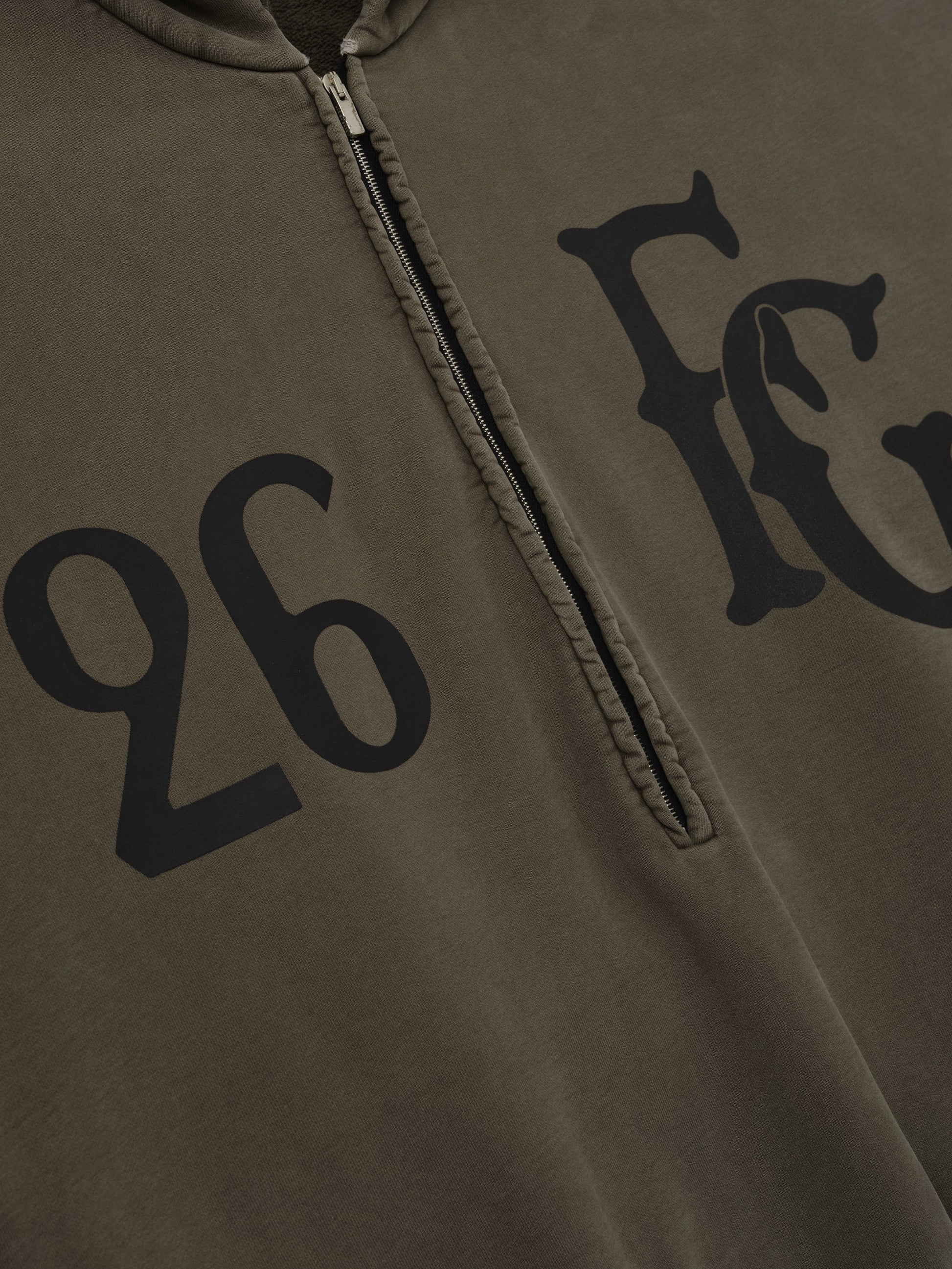 Baseball Club Half Zip Hoodie