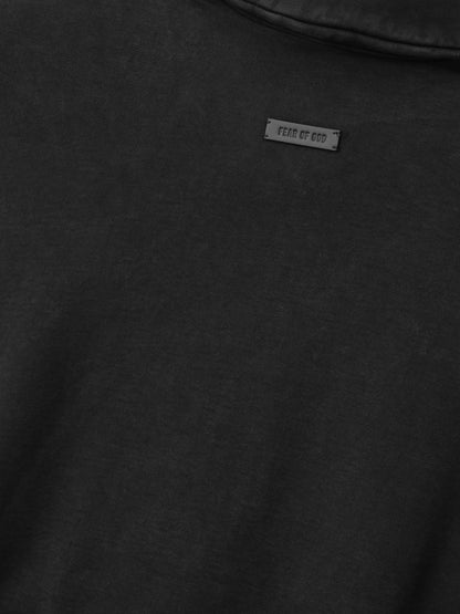 Sunfaded Half Zip Polo Sweatshirt