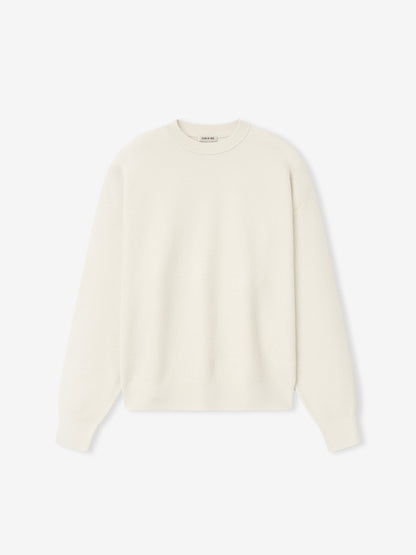 Wool Cotton Sport Mesh Knit Sweater