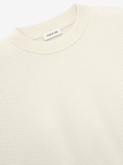 Wool Cotton Sport Mesh Knit Sweater