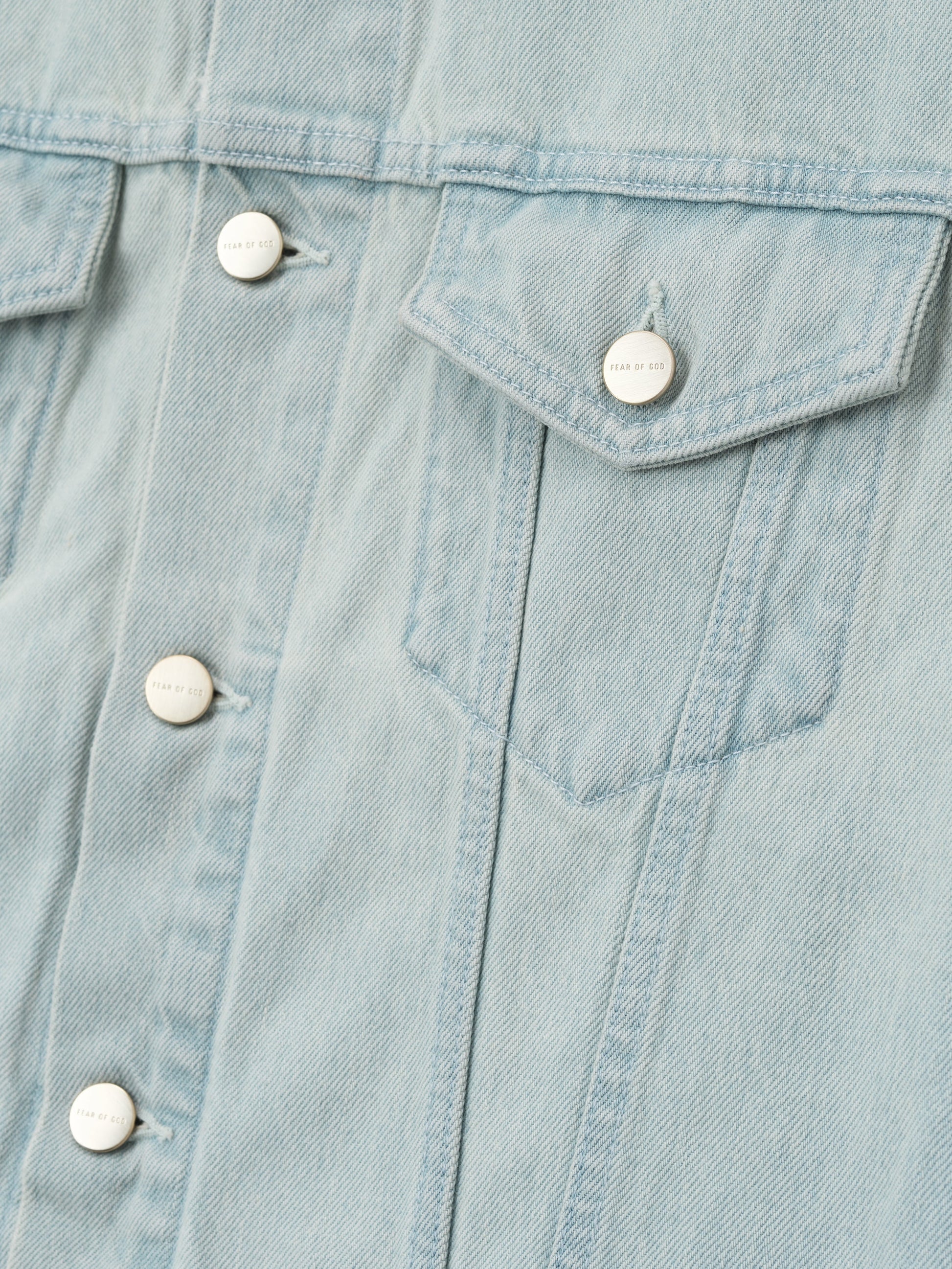 Bleached Denim Classic Trucker Jacket