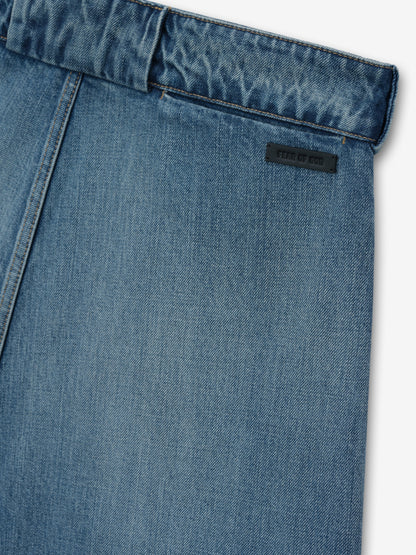 Denim Utility Shorts