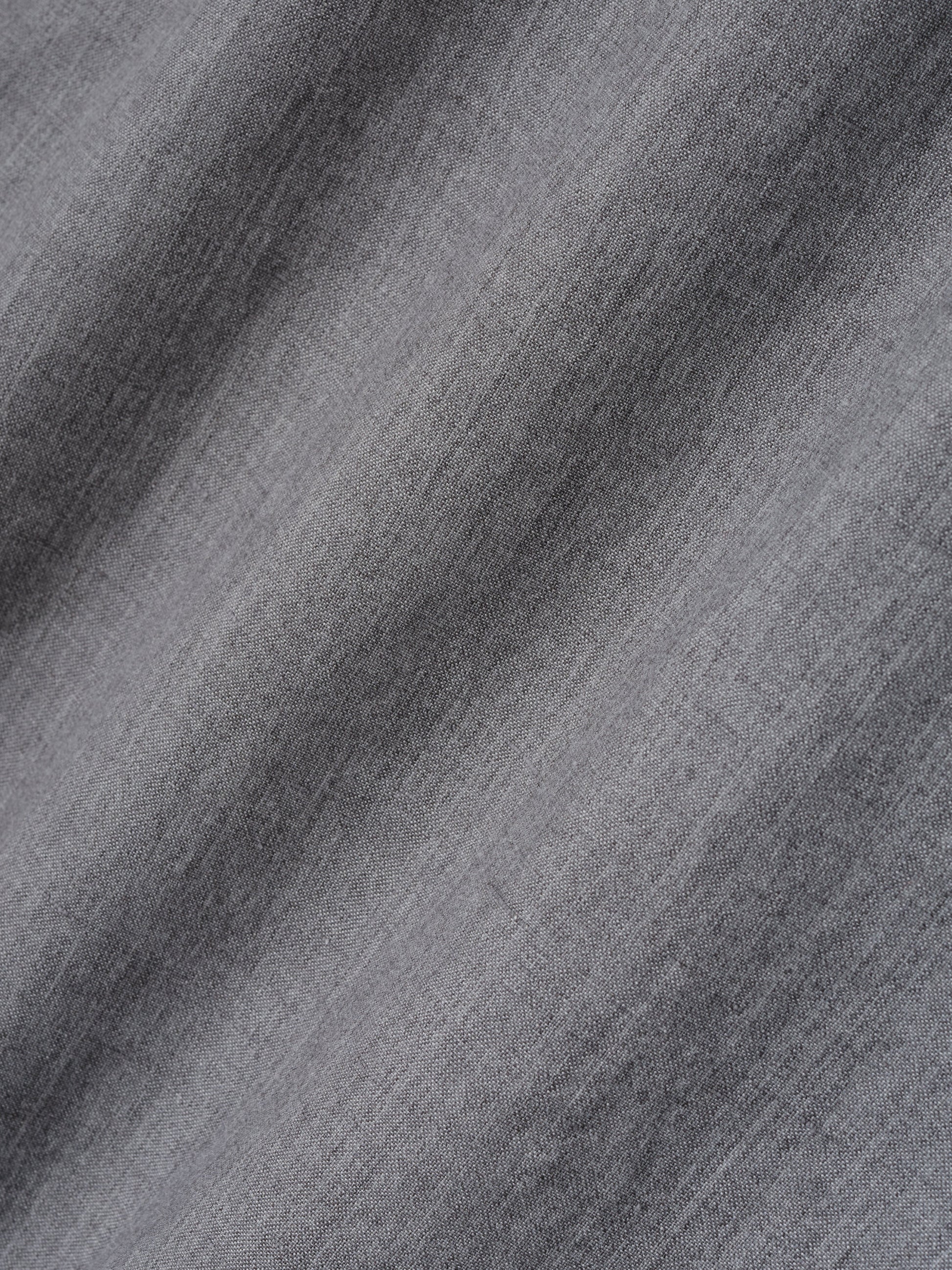 Wool Linen Collarless Sport Jacket