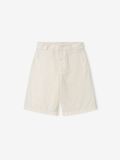 Garment Dyed Cotton Casual Short