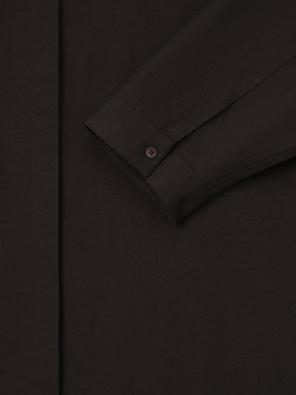 Womens Viscose Oxford Relaxed Shirt