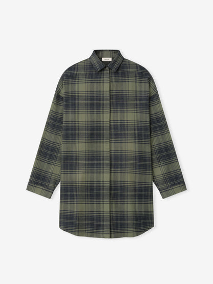 Womens Flannel Relaxed Shirt