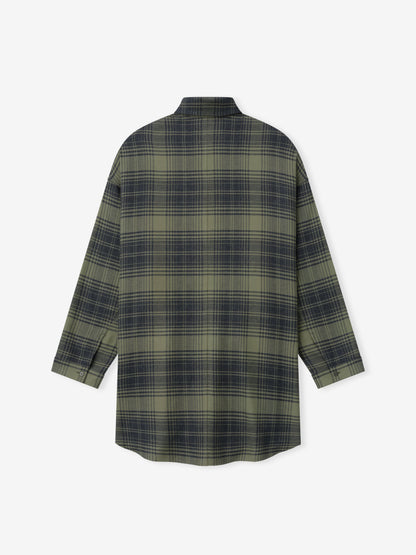 Womens Flannel Relaxed Shirt