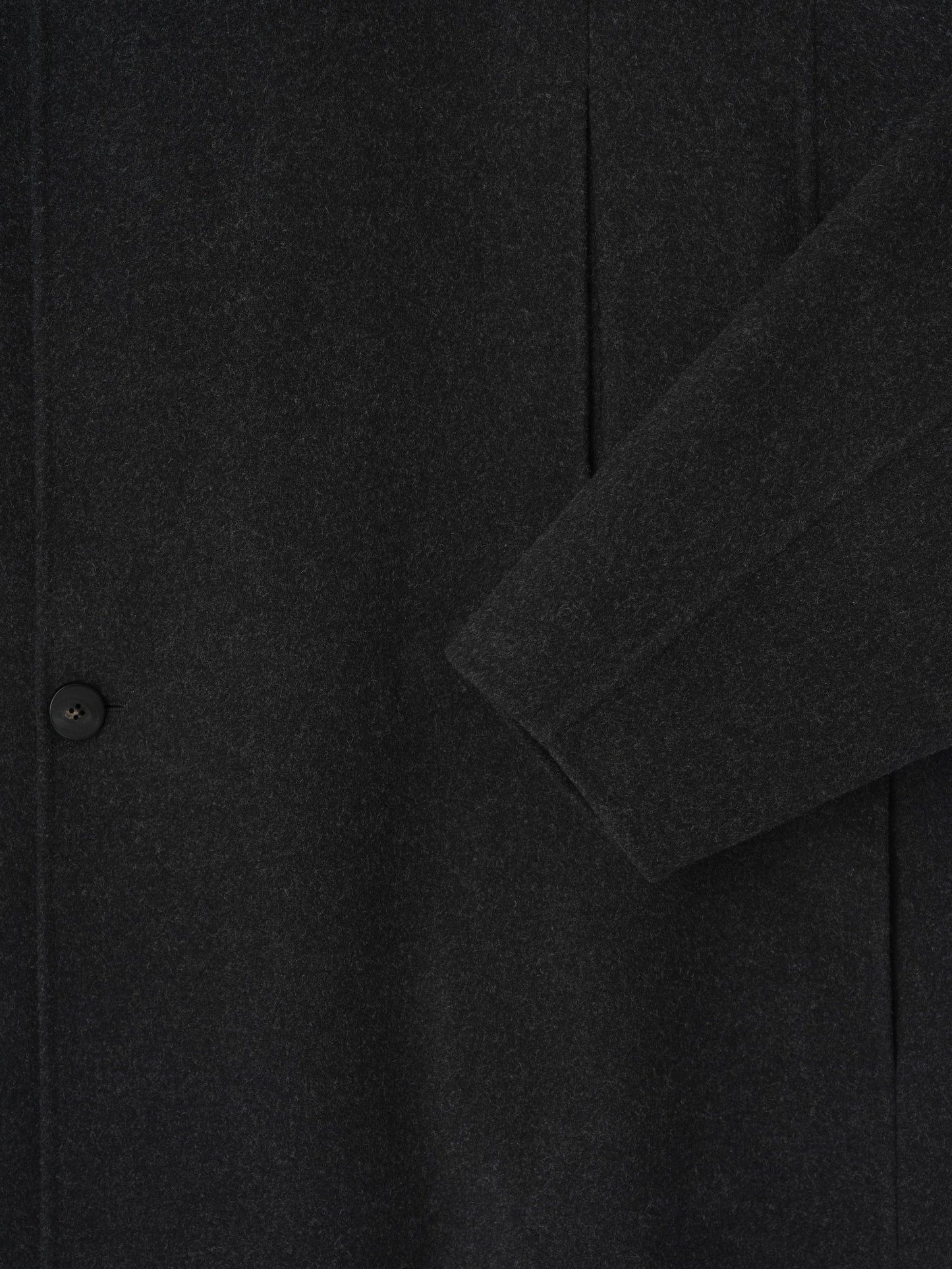 Wool Cashmere Highneck Coat